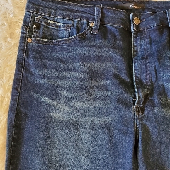 KanCan High Rise Dark Wash Skinny Jeans XL - Picture 7 of 9